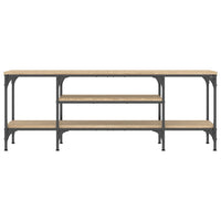 Thumbnail for TV-Schrank Sonoma-Eiche 121x35x45 cm Holzwerkstoff & Eisen