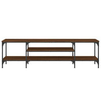 Thumbnail for TV-Schrank Braun Eichen-Optik 161x35x45cm Holzwerkstoff & Eisen