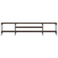 Thumbnail for TV-Schrank Braun Eichen-Optik 201x35x45cm Holzwerkstoff & Eisen