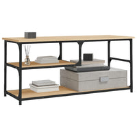 Thumbnail for TV-Schrank Sonoma-Eiche 103x38x46,5 cm Holzwerkstoff und Stahl
