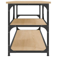 Thumbnail for TV-Schrank Sonoma-Eiche 103x38x46,5 cm Holzwerkstoff und Stahl