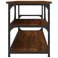 Thumbnail for TV-Schrank Braun Eichen-Optik 103x38x46,5cm Holzwerkstoff Stahl