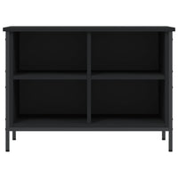 Thumbnail for Schuhregal Schwarz 69x35x50 cm Holzwerkstoff