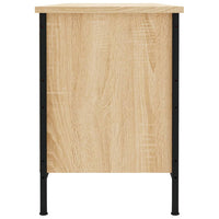 Thumbnail for Schuhregal Sonoma-Eiche 100x35x50 cm Holzwerkstoff