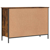 Thumbnail for Schuhregal Räuchereiche 100x35x70 cm Holzwerkstoff