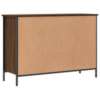 Thumbnail for Schuhregal Braun Eichen-Optik 100x35x70 cm Holzwerkstoff