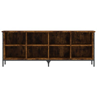 Thumbnail for Schuhregal Räuchereiche 131x35x50 cm Holzwerkstoff