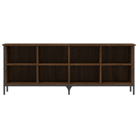 Thumbnail for Schuhregal Braun Eichen-Optik 131x35x50 cm Holzwerkstoff