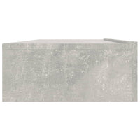 Thumbnail for TV-Schrank mit LED-Leuchten Betongrau 120x35x15,5 cm