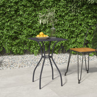 Thumbnail for Gartentisch Anthrazit 50x50x72 cm Stahlgitter