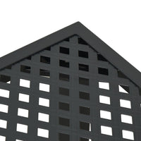 Thumbnail for Gartentisch Anthrazit 100x100x72 cm Stahl