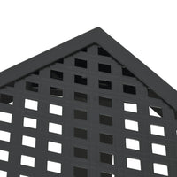 Thumbnail for Gartentisch Anthrazit 165x80x72 cm Stahl