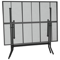 Thumbnail for Gartentisch Klappbar Anthrazit 110x80x72 cm Stahlgitter