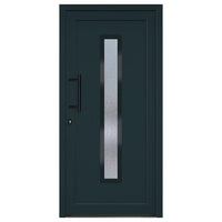 Thumbnail for Haustür Anthrazit 98x200 cm PVC