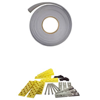 Thumbnail for Haustür Anthrazit 98x200 cm PVC