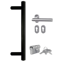 Thumbnail for Haustür Anthrazit 108x200 cm PVC