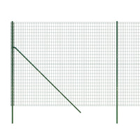 Thumbnail for Maschendrahtzaun Grün 1,8x25 m Verzinkter Stahl