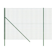 Thumbnail for Maschendrahtzaun Grün 2x25 m Verzinkter Stahl