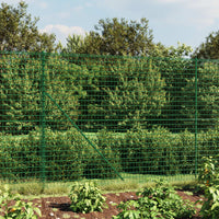 Thumbnail for Maschendrahtzaun Grün 2,2x25 m Verzinkter Stahl