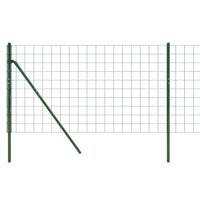 Thumbnail for Maschendrahtzaun Grün 1,1x25 m Verzinkter Stahl