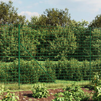 Thumbnail for Maschendrahtzaun Grün 1,8x25 m Verzinkter Stahl