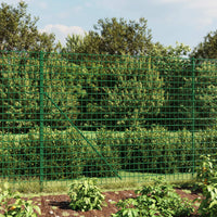 Thumbnail for Maschendrahtzaun mit Bodenhülsen Grün 1,4x25 m