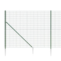 Thumbnail for Maschendrahtzaun mit Bodenhülsen Grün 1,6x25 m