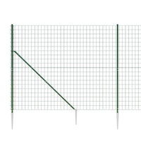 Thumbnail for Maschendrahtzaun mit Bodenhülsen Grün 2,2x25 m