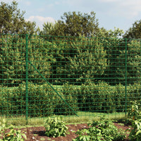 Thumbnail for Maschendrahtzaun mit Bodenhülsen Grün 1,4x25 m