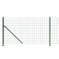 Thumbnail for Maschendrahtzaun mit Bodenflansch Grün 1,1x25 m
