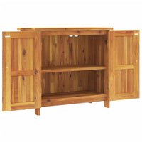 Thumbnail for Gartenschrank 75x35x70 cm Massivholz Akazie