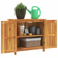 Thumbnail for Gartenschrank 75x35x70 cm Massivholz Akazie