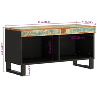 Thumbnail for TV-Schrank 85x33x43,5 cm Altholz Massiv
