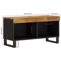 Thumbnail for TV-Schrank 85x33x43,5 cm Massivholz Mango