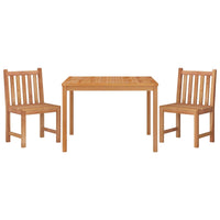 Thumbnail for 3-tlg. Garten-Essgruppe Massivholz Teak