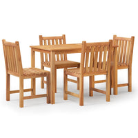 Thumbnail for 5-tlg. Garten-Essgruppe Massivholz Teak