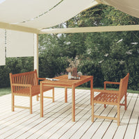 Thumbnail for 3-tlg. Garten-Essgruppe Massivholz Teak