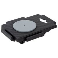 Thumbnail for Transportroller mit 8 Rollen 8 Stk. Schwarz Polypropylen 150 kg
