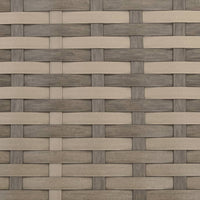 Thumbnail for Gartensessel Verstellbar mit Kissen Hellbraun Poly Rattan