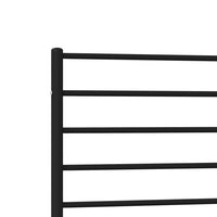 Thumbnail for Bettgestell mit Kopfteil Metall Schwarz 100x200 cm