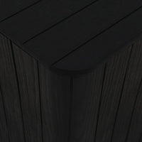 Thumbnail for Gartentisch mit Abnehmbarer Tischplatte Schwarz Polypropylen