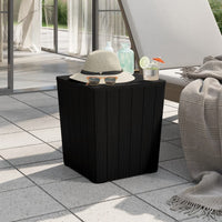 Thumbnail for Gartentisch mit Abnehmbarer Tischplatte Schwarz Polypropylen