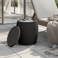 Thumbnail for 4-in-1 Gartenbox Schwarz Polypropylen