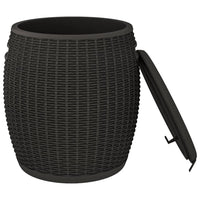 Thumbnail for 4-in-1 Gartenbox Schwarz Polypropylen