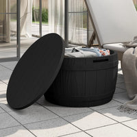 Thumbnail for 3-in-1 Gartenbox Schwarz Polypropylen
