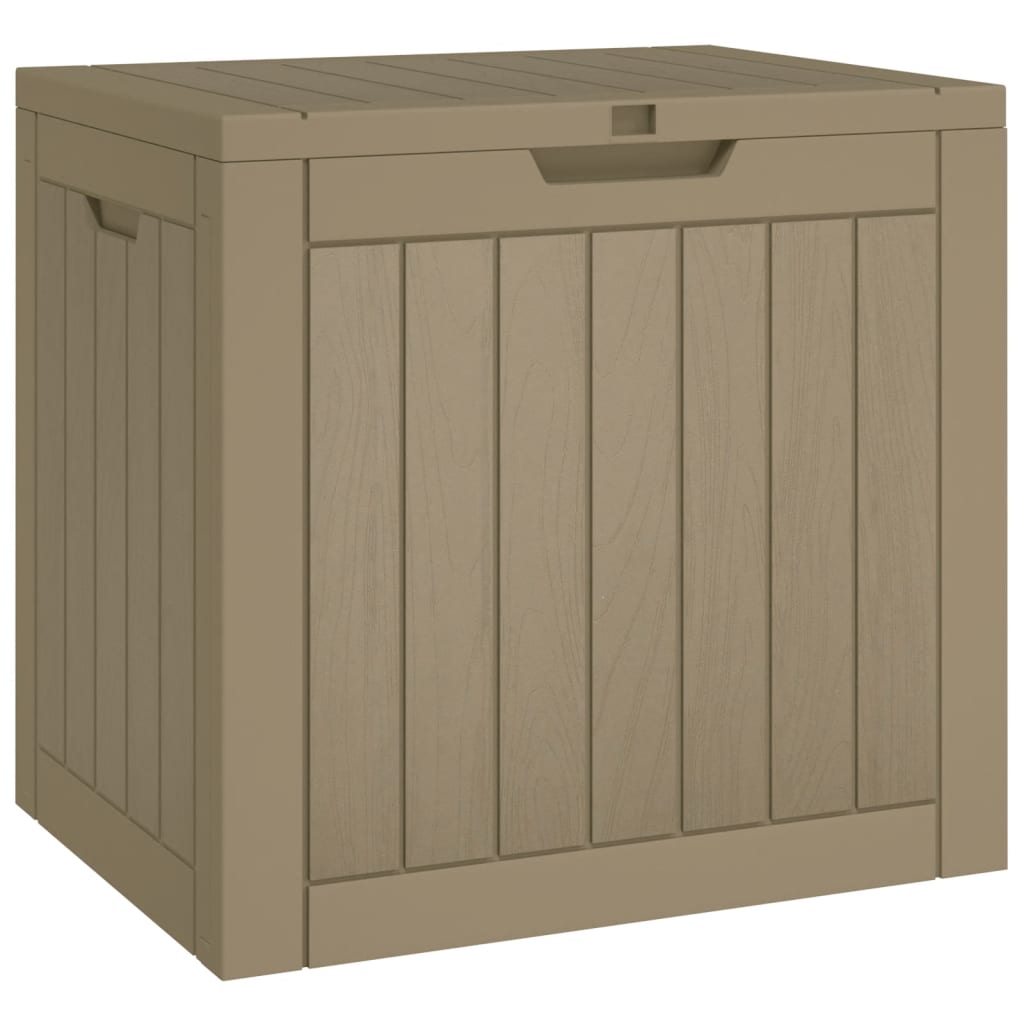 Gartenbox Hellbraun 55,5x43x53 cm Polypropylen
