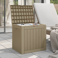 Thumbnail for Gartenbox Hellbraun 55,5x43x53 cm Polypropylen