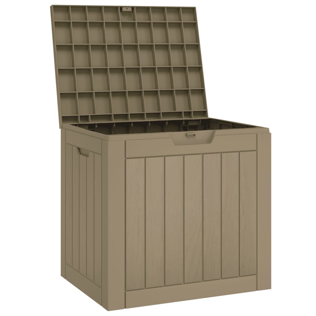Gartenbox Hellbraun 55,5x43x53 cm Polypropylen