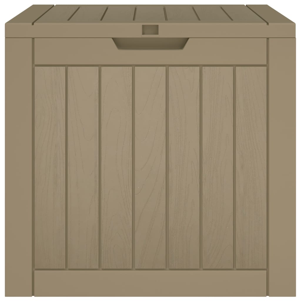 Gartenbox Hellbraun 55,5x43x53 cm Polypropylen