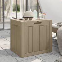 Thumbnail for Gartenbox Hellbraun 55,5x43x53 cm Polypropylen